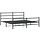 Metall-Bettgestell 180x200 cm Schwarz - Zeitloses Design, bis zu 35% Rabatt