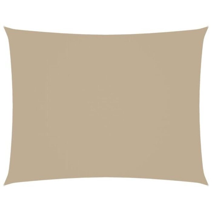 Vidaxl Rechteckiges Sonnensegel 3,5 x 4,5 m Beige - Outlet-Angebot bis zu 33% sparen