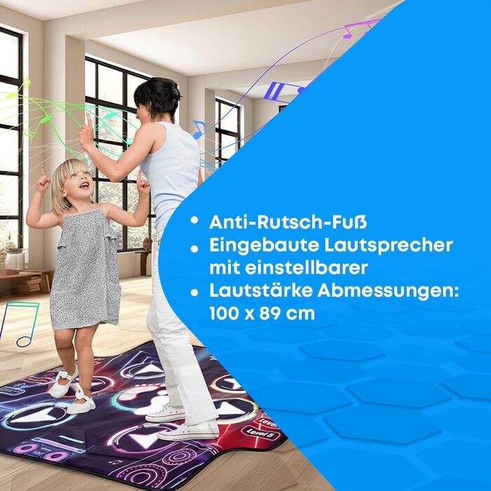 Interaktive Tanzmatte mit Bluetooth - Bis zu 33% Rabatt im Outlet