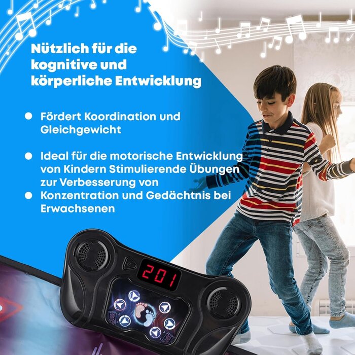 Interaktive Tanzmatte mit Bluetooth - Bis zu 33% Rabatt im Outlet