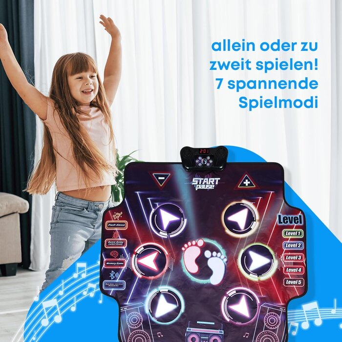 Interaktive Tanzmatte mit Bluetooth - Bis zu 33% Rabatt im Outlet