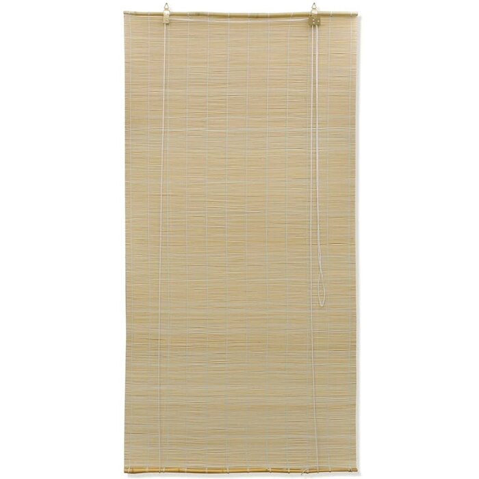 Vidaxl Natürliches Bambus-Rollo 100x160 cm - Jetzt bis zu 32% günstiger