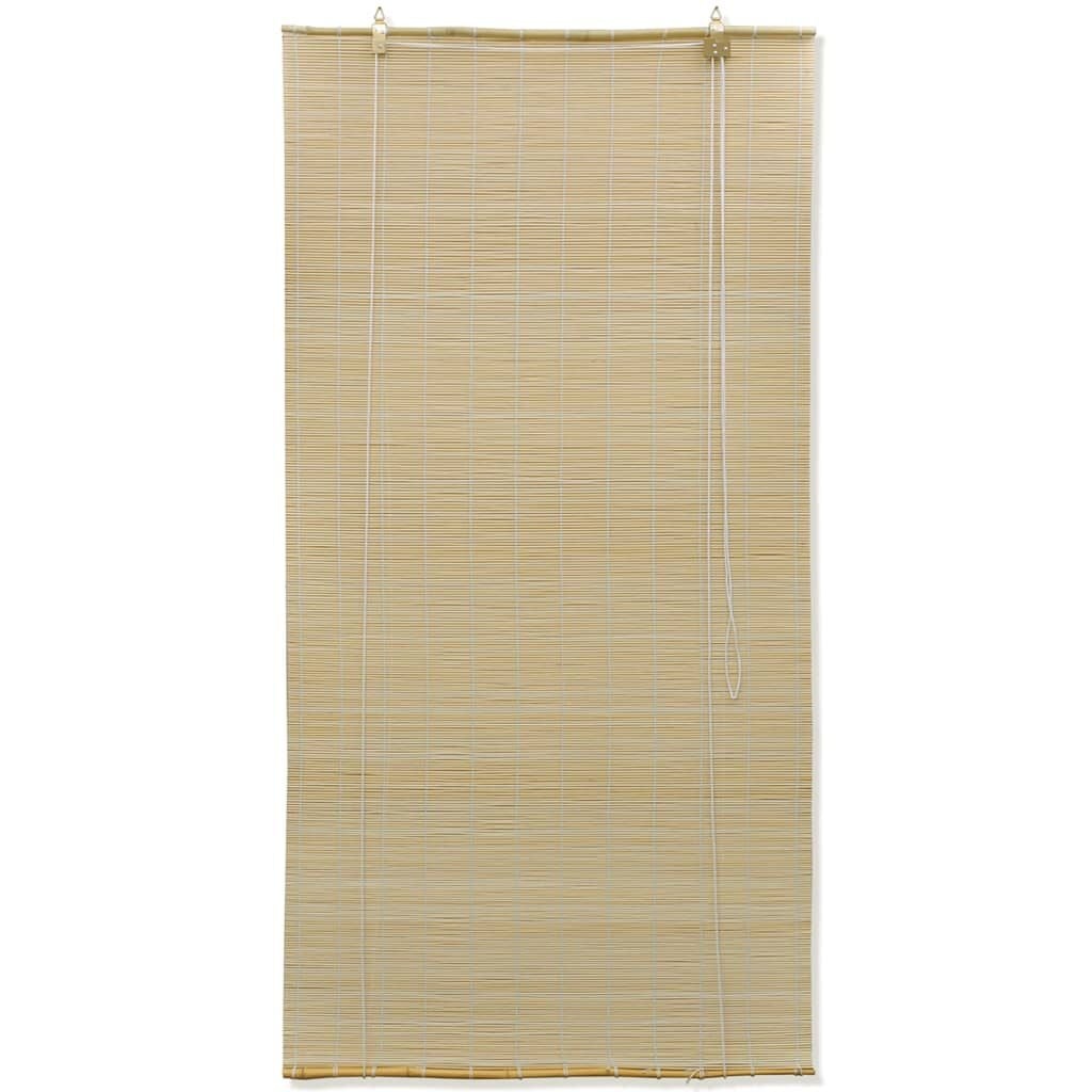 Vidaxl Natürliches Bambus-Rollo 100x160 cm - Jetzt bis zu 32% günstiger