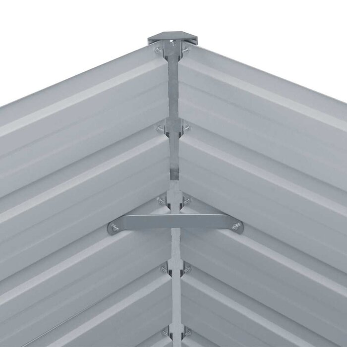 Vidaxl Hochbeet 160x80x45 cm Stahl Braun - Jetzt bis zu 33% günstiger sichern