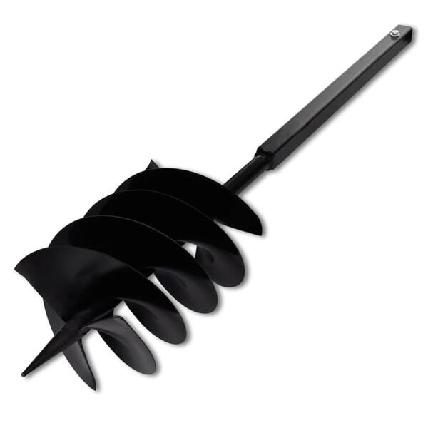 Vidaxl Erdbohrer 200 mm mit Handgriff - Schwarz - Outlet-Schnäppchen bis zu 34% sparen