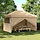 Faltbares Pop-up-Partyzelt 440x292 cm, Beige - Jetzt bis zu 35% Rabatt