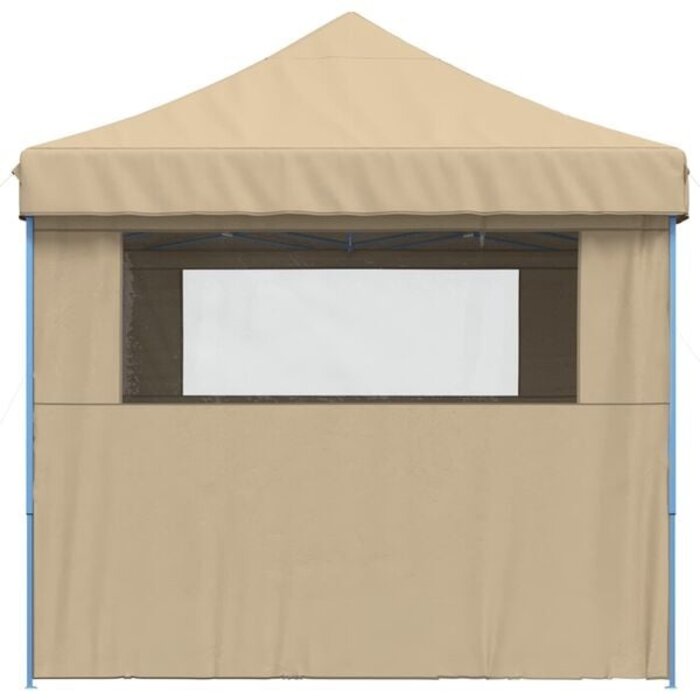Vidaxl Faltbares Pop-up-Partyzelt 440x292 cm, Beige - Jetzt bis zu 35% Rabatt