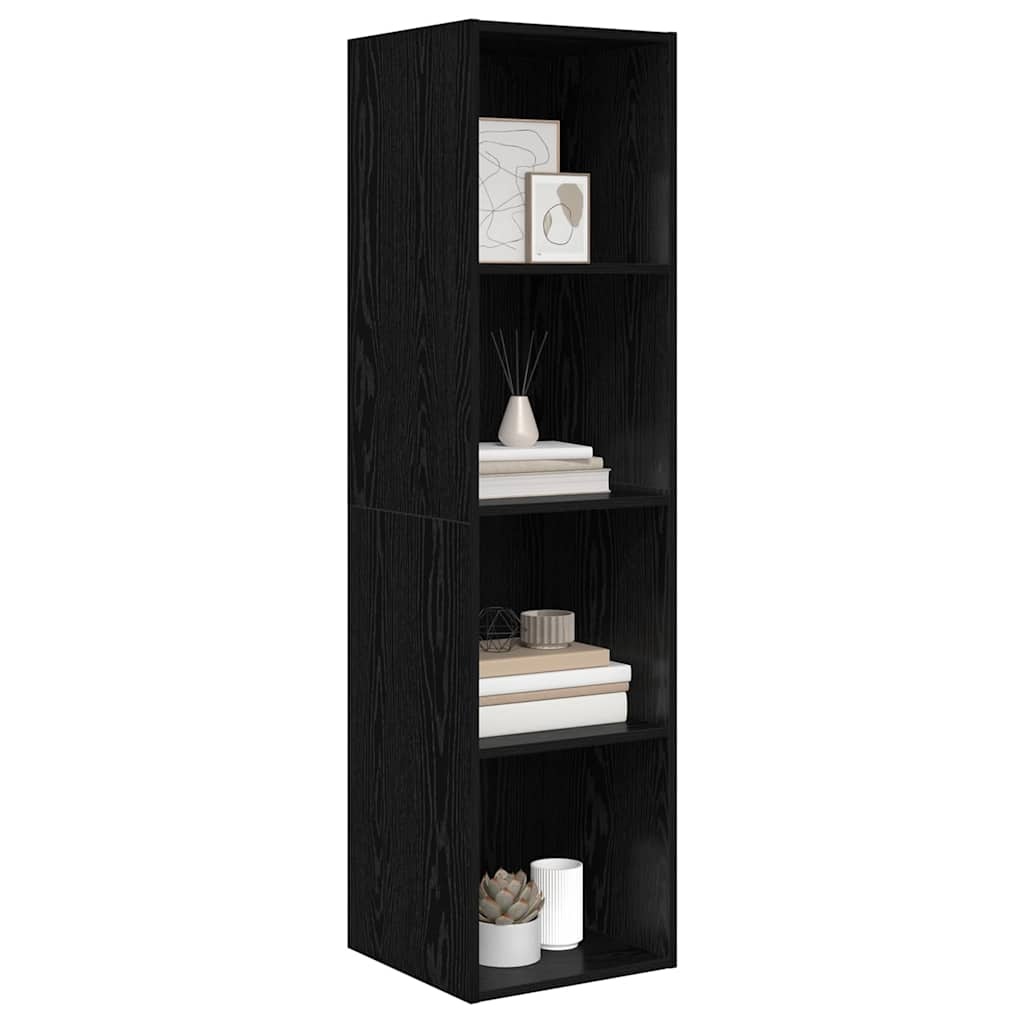 Vidaxl TV-Wandregal Schwarz Eiche - Modernes Design - Bis zu 34% Rabatt