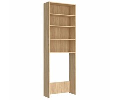 Vidaxl Waschmaschinenschrank Sonoma-Eiche 64x190cm - 60% Rabatt