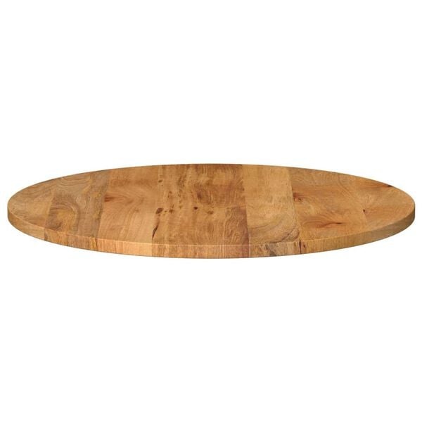 Vidaxl Runde Mangoholz-Tischplatte Ø 70cm - Eichenoptik - bis zu 35% Rabatt
