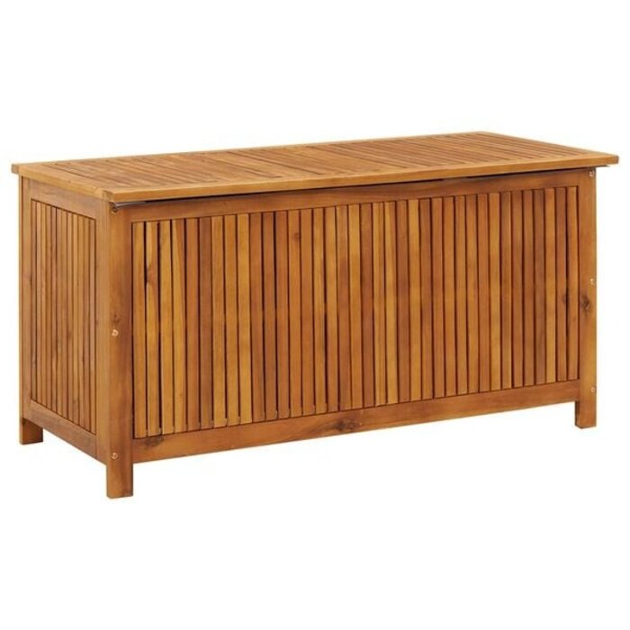 Vidaxl Gartenbox aus Akazienholz 113x50x58 cm - Rustikaler Stauraum bis zu 35% Rabatt