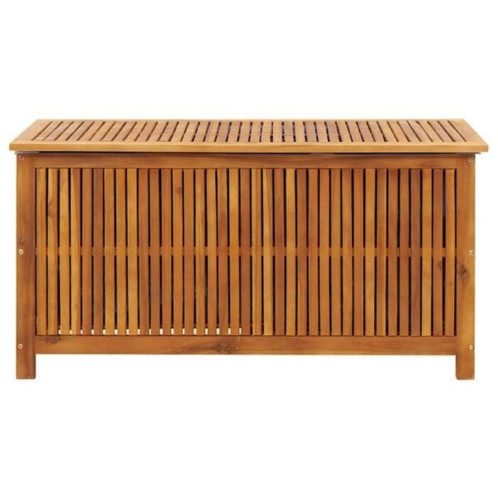 Vidaxl Gartenbox aus Akazienholz 113x50x58 cm - Rustikaler Stauraum bis zu 35% Rabatt