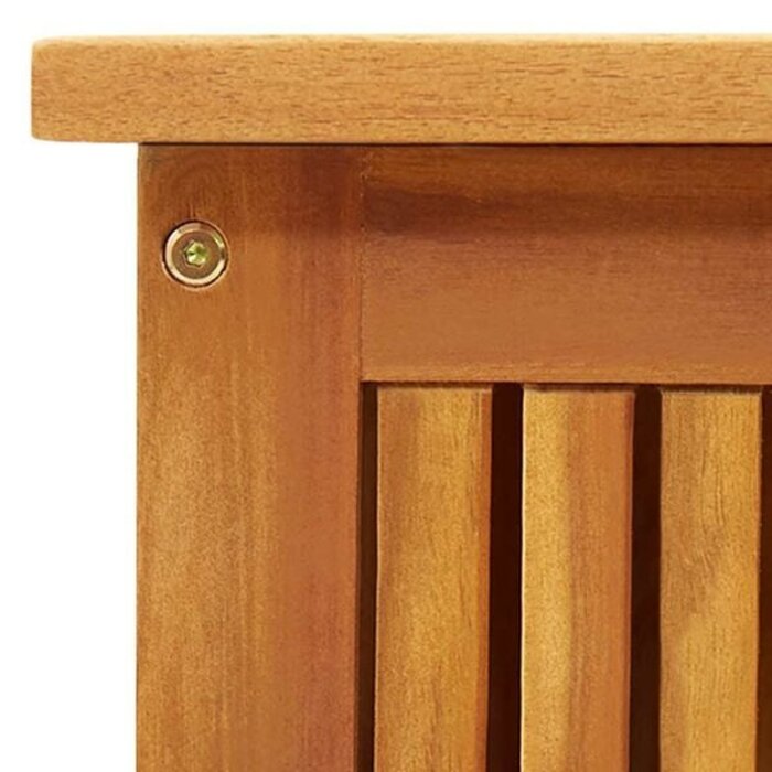 Vidaxl Gartenbox aus Akazienholz 113x50x58 cm - Rustikaler Stauraum bis zu 35% Rabatt