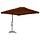 Sonnenschirm 250x250cm Terracotta - Garten-Schirm - Jetzt bis zu 35% sparen