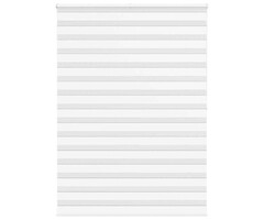 Vidaxl Doppelrollo Zebra 165 x 200 cm Weiß - 59% Rabatt