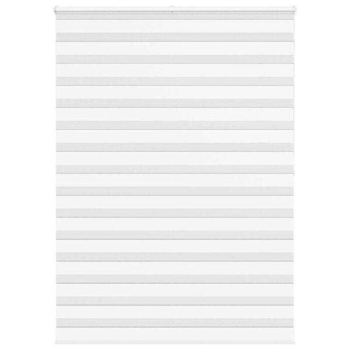 Vidaxl Zebra-Doppelrollo 165x200 cm - Weiß - bis zu 34% sparen