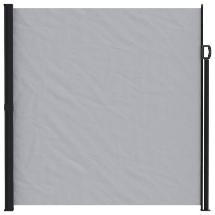 Vidaxl Ausziehbare Seitenmarkise 600x220cm Grau - Bis zu 35% Rabatt