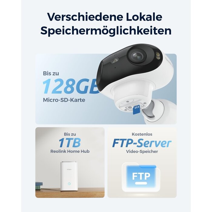 4K Solar-Überwachungskamera 180° Weitwinkel - bis zu 35% Rabatt