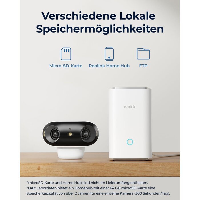 4K Solar-Überwachungskamera 180° Weitwinkel - bis zu 35% Rabatt