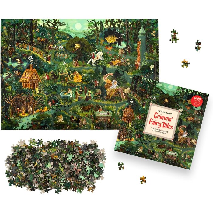 Märchenwelt der Brüder Grimm Puzzle, 1000 Teile - jetzt bis zu 31 % reduziert