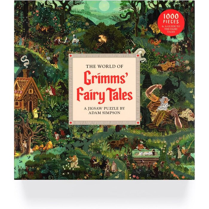 Märchenwelt der Brüder Grimm Puzzle, 1000 Teile - jetzt bis zu 31 % reduziert