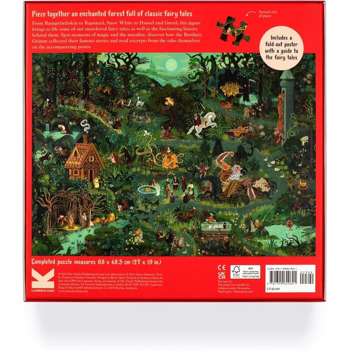 Märchenwelt der Brüder Grimm Puzzle, 1000 Teile - jetzt bis zu 31 % reduziert
