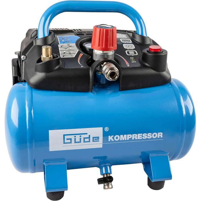 Luftkompressor 8 bar, 6 Liter - 1100W inkl. Zubehör - bis zu 34% Rabatt