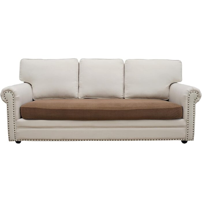 Dehnbarer Sofa-Kissenbezug, Dunkelgrau, 165-200 cm - bis zu 33% reduziert