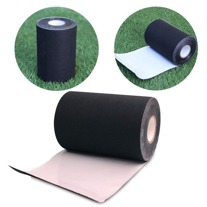 Kunstrasen-Verlegeband 15 cm x 15 m - Selbstklebend & Witterungsfest, bis zu 27% off