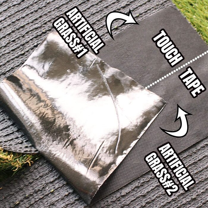 Kunstrasen-Verlegeband 15 cm x 15 m - Selbstklebend & Witterungsfest, bis zu 27% off