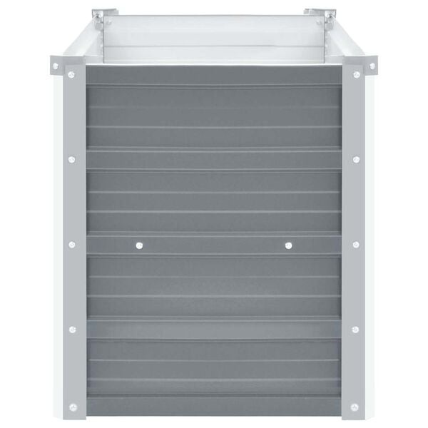 Vidaxl Hochbeet aus verzinktem Stahl 100x40x45 cm - Jetzt bis zu 29% sparen