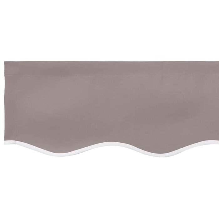 Markisen-Ersatzstoff Lichtgrau 400 x 350 cm - jetzt bis zu 6% sparen