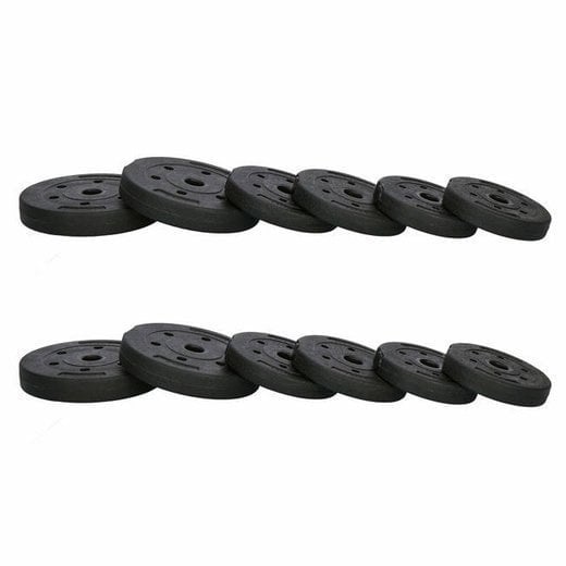 Viking Choice 20 kg Hantelset verstellbar - 2-in-1 Kurzhantel & Langhantel - bis zu 37% Rabatt