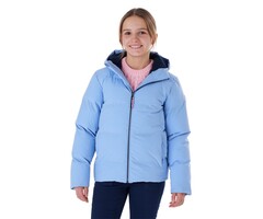 Killtec Gesteppte Mädchen Winterjacke in Schwarz-Blau, Gr. 152 - 35% Rabatt