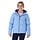 Mädchen Steppjacke mit Kapuze, Schwarz-Blau - Jetzt bis zu 29% sparen