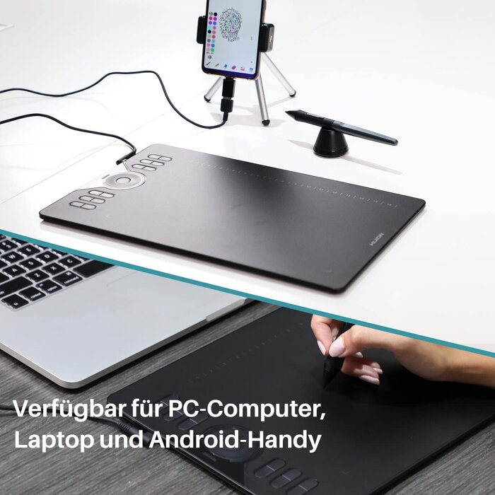 Grafiktablett 10 Zoll mit batterielosem Stift - bis zu 29% Rabatt im Outlet