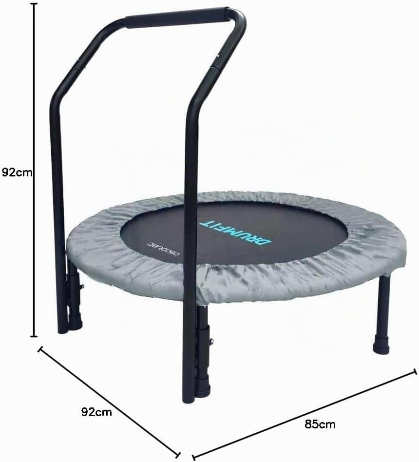 Fitness-Trampolin mit Haltegriff - klappbar - bis zu 34% sparen