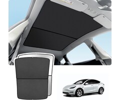 Sonnenschutz für Tesla Model Y, 2-tlg. Set - 46% Rabatt - Unbenutzt