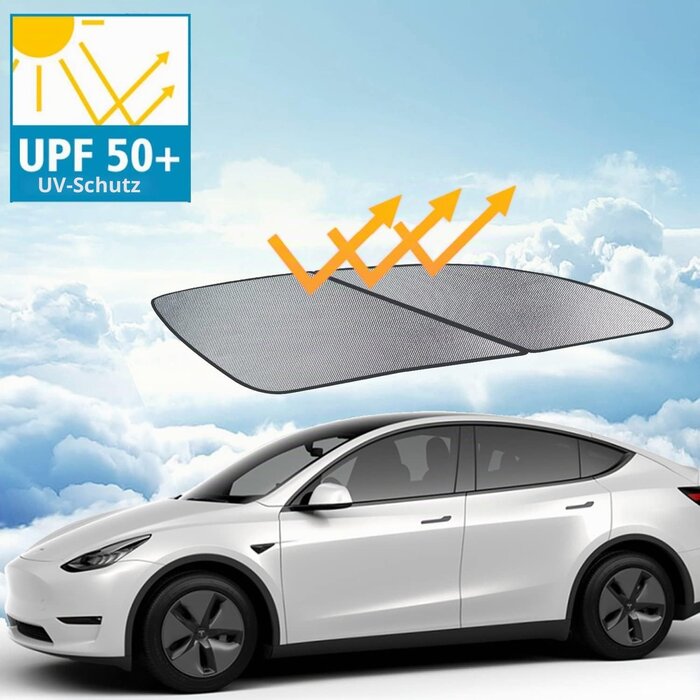 Sonnenschutz für Tesla Model Y - Dachabdeckung UV-Schutz - bis zu 29% Rabatt