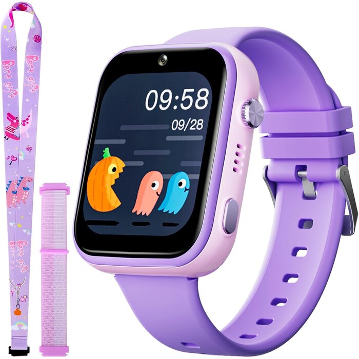 4G Smartwatch für Kinder - GPS & Videotelefonie - Lila - bis zu 34% reduziert