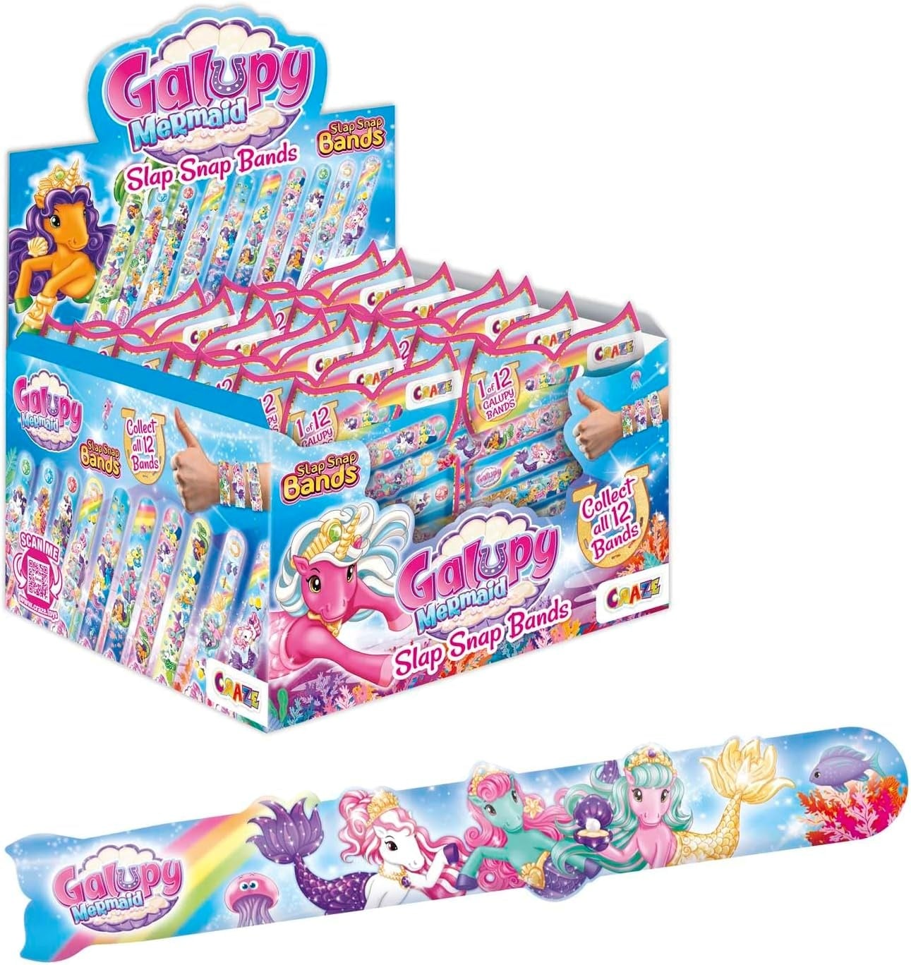 Einhorn-Schnapparmband für Kinder - Verschiedene Designs, bis zu 79% sparen