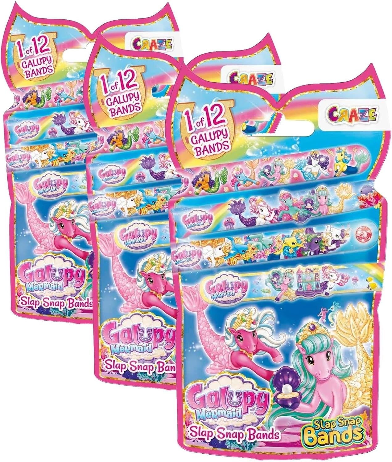 Einhorn-Schnapparmband für Kinder - Verschiedene Designs, bis zu 79% sparen