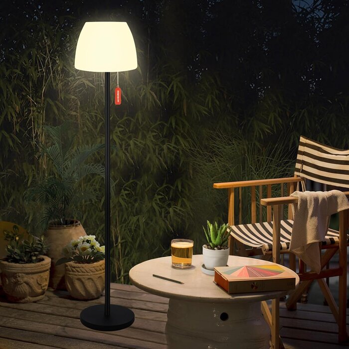 Moderne Solar-Stehlampe 150cm, RGB & Dimmbar - Jetzt bis zu 34% günstiger