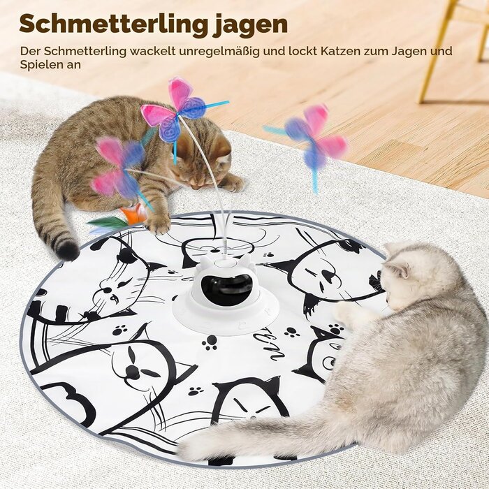 4er-Set Ersatz-Spielzeugaufsätze für Katzen - Bis zu 30% Rabatt sichern