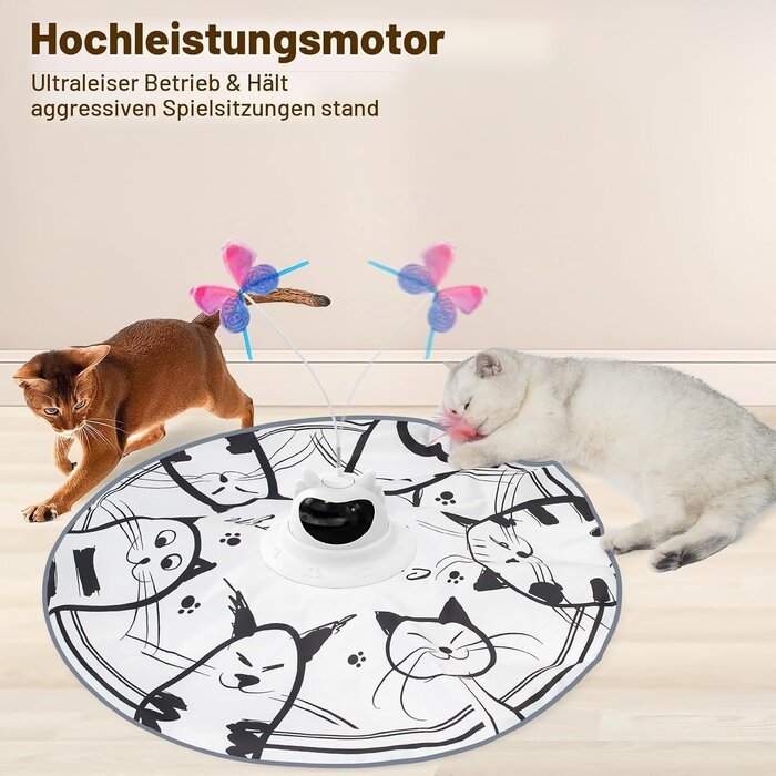 4er-Set Ersatz-Spielzeugaufsätze für Katzen - Bis zu 30% Rabatt sichern