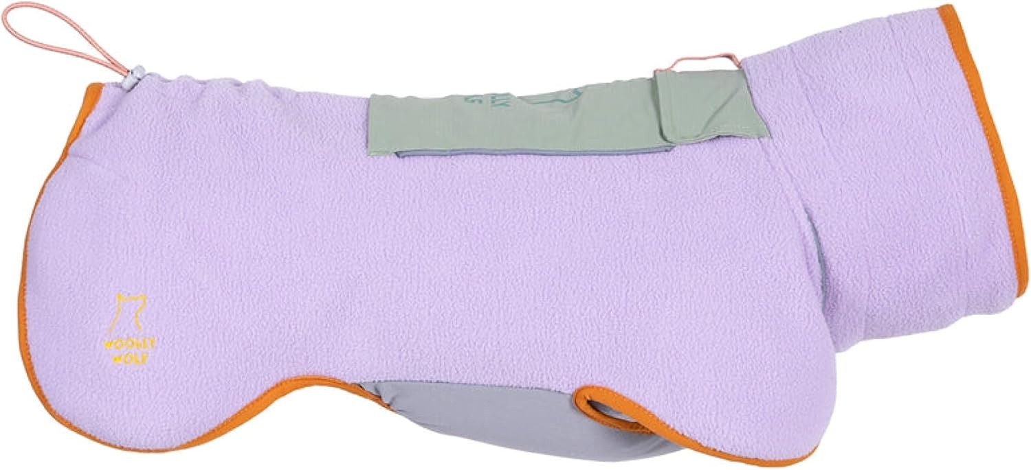 Hundepullover Fleece für mittelgroße Hunde, Lavendel - bis zu 33% reduziert