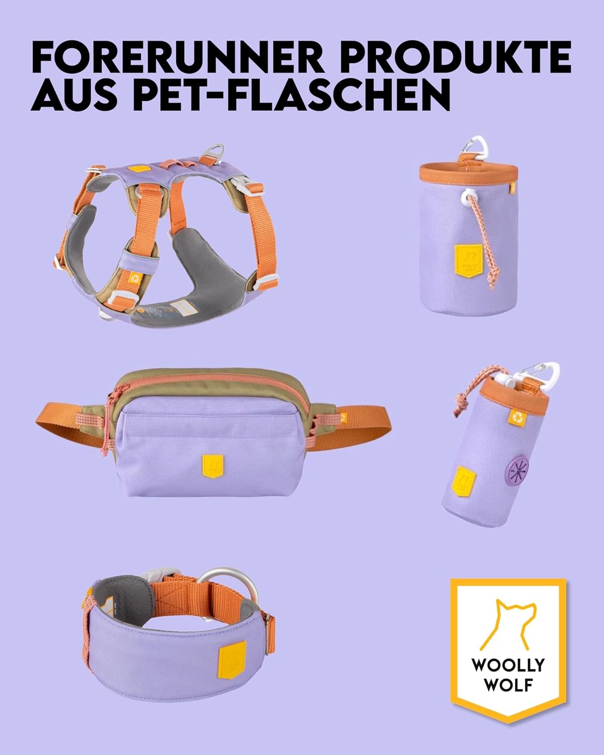 Hundepullover Fleece für mittelgroße Hunde, Lavendel - bis zu 33% reduziert