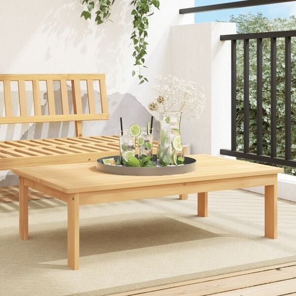 Vidaxl Gartentisch aus Akazienholz 100x60x30 cm - 64% Rabatt - Ausgepackt