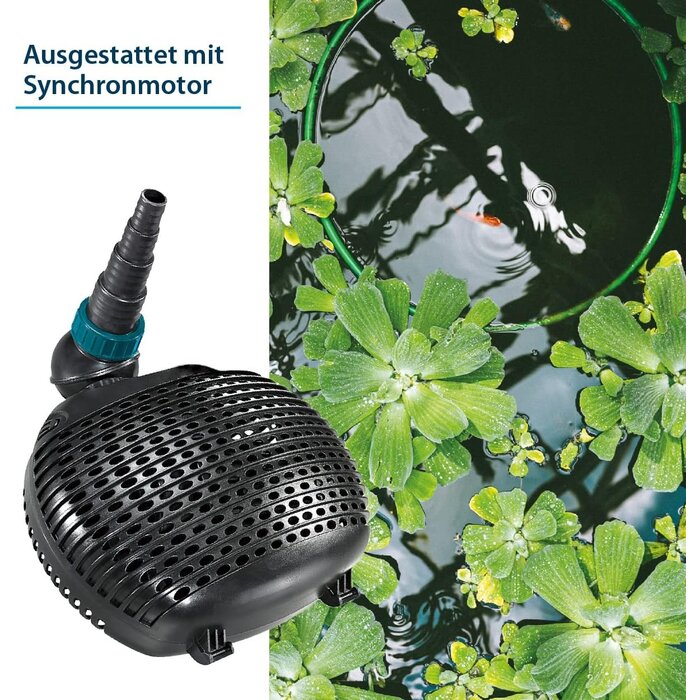 Teichpumpe EC 10.000 l/h mit 4,5m Förderhöhe - jetzt bis zu 34% sparen