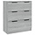 Moderne Kommode Sonoma Eiche Grau 60x30x70cm - Jetzt bis zu 35% Rabatt